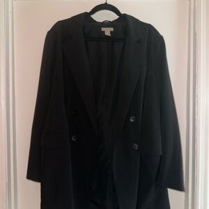 H&M Women’s Oversized Black Blazer